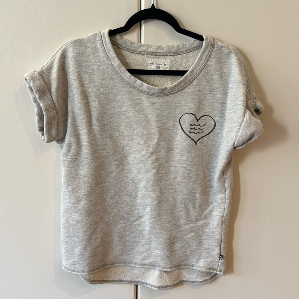 Sol Angles short sleeve sweatshirt